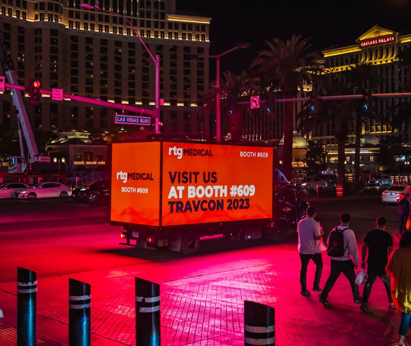 RTG Medical at Travelers Conference: Revolutionizing Convention Advertising with Mobile Billboards