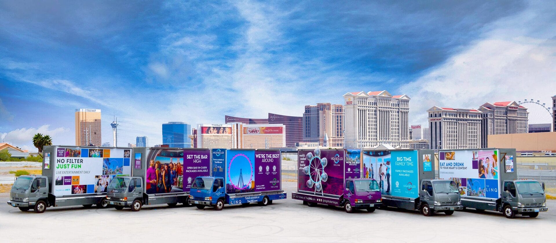 Static Mobile Billboards in Las Vegas