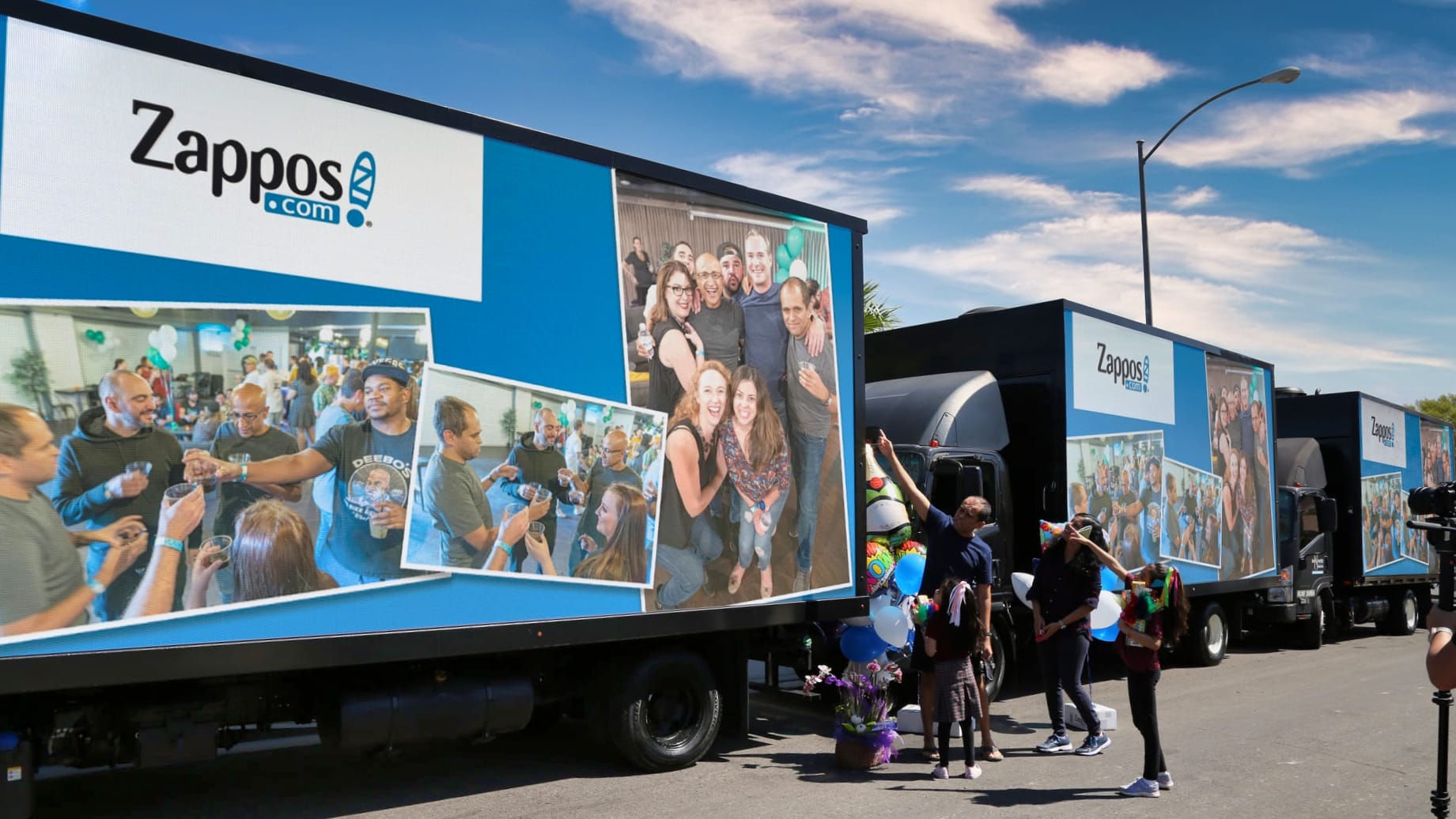 Promotion recognition with mobile billboard display in las vegas