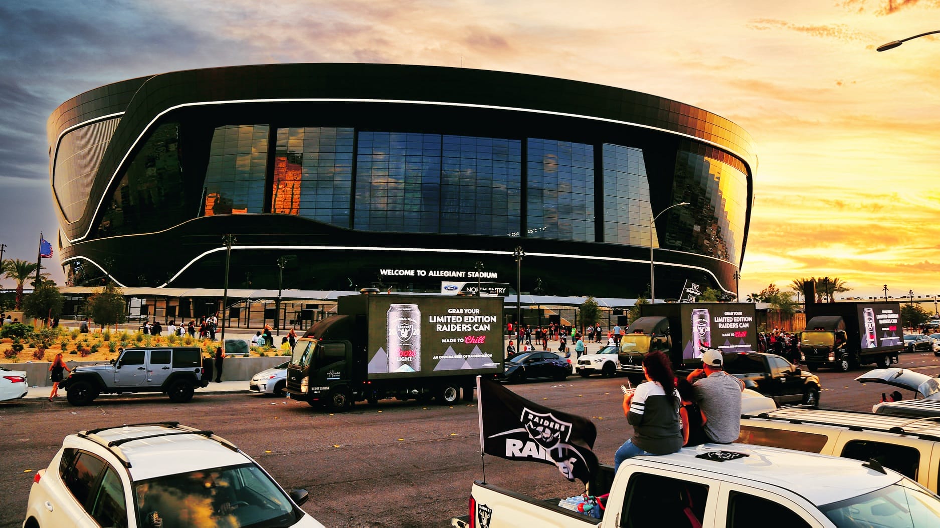 Tailgate party in las vegas