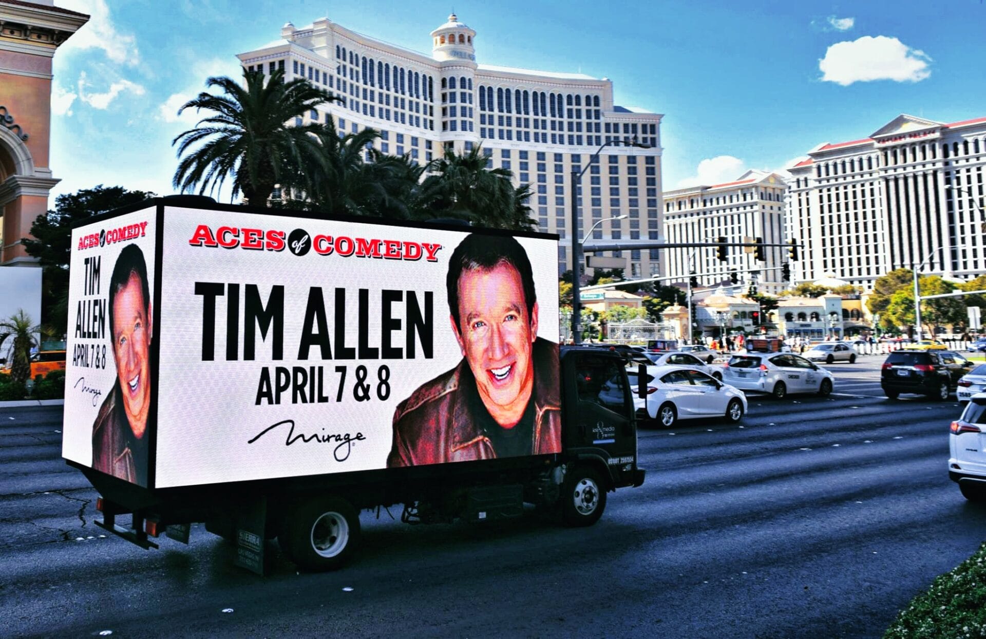 Las Vegas Marketing with Mobile Billboard Truck