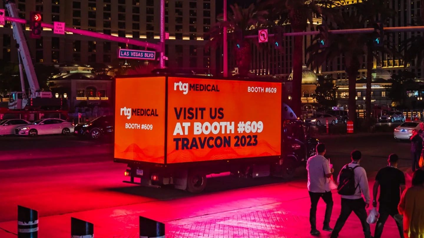 Billboard for Travon Convention in Las Vegas