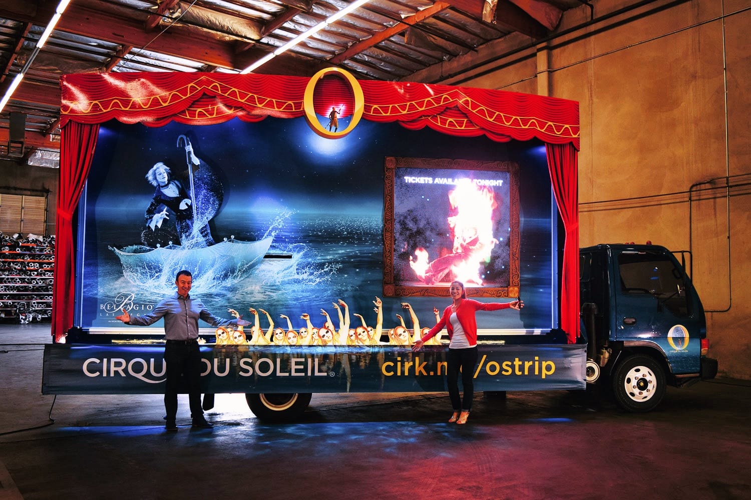 Cirque Du Soleil mobile billboard fabrication