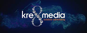 Kre8 Media Outdoor Advertising Company Logo