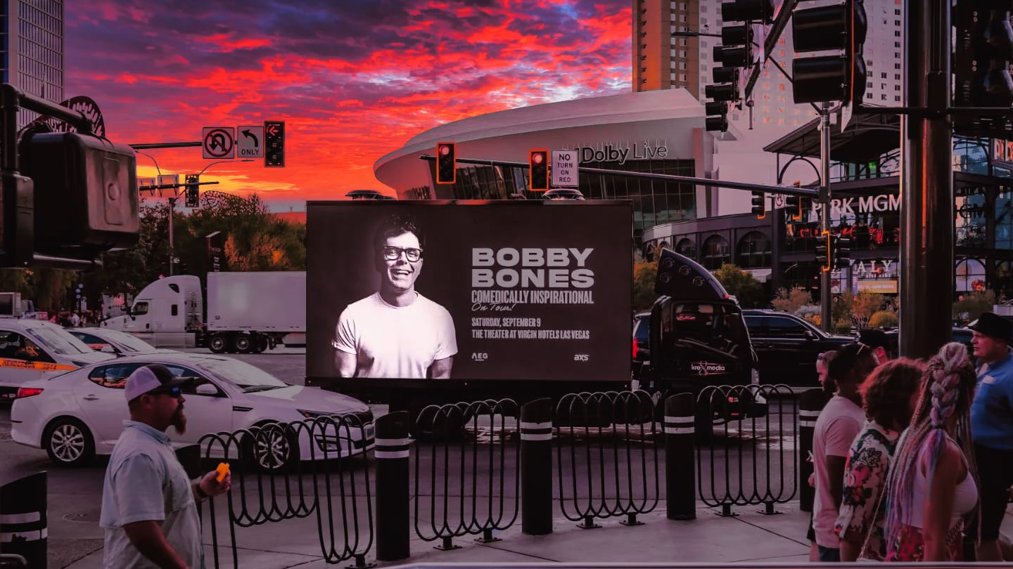 Bright Digital Mobile Billboard in Las Vegas