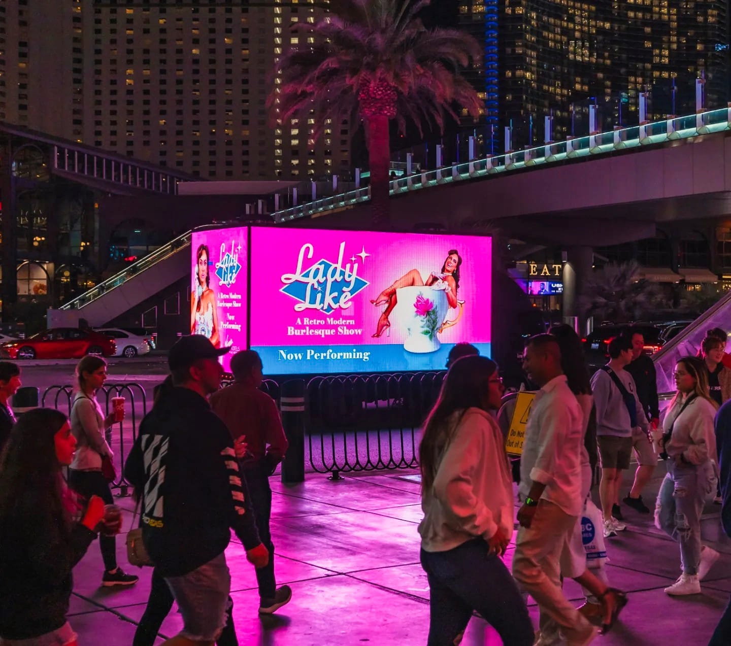 Bright Mobile Billboard Truck in Las Vegas