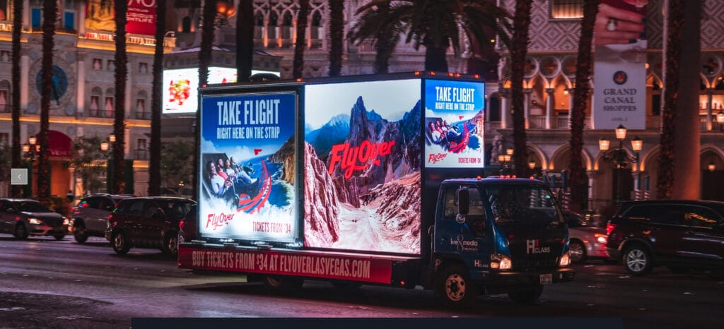 Digital Mobile Billboard Truck