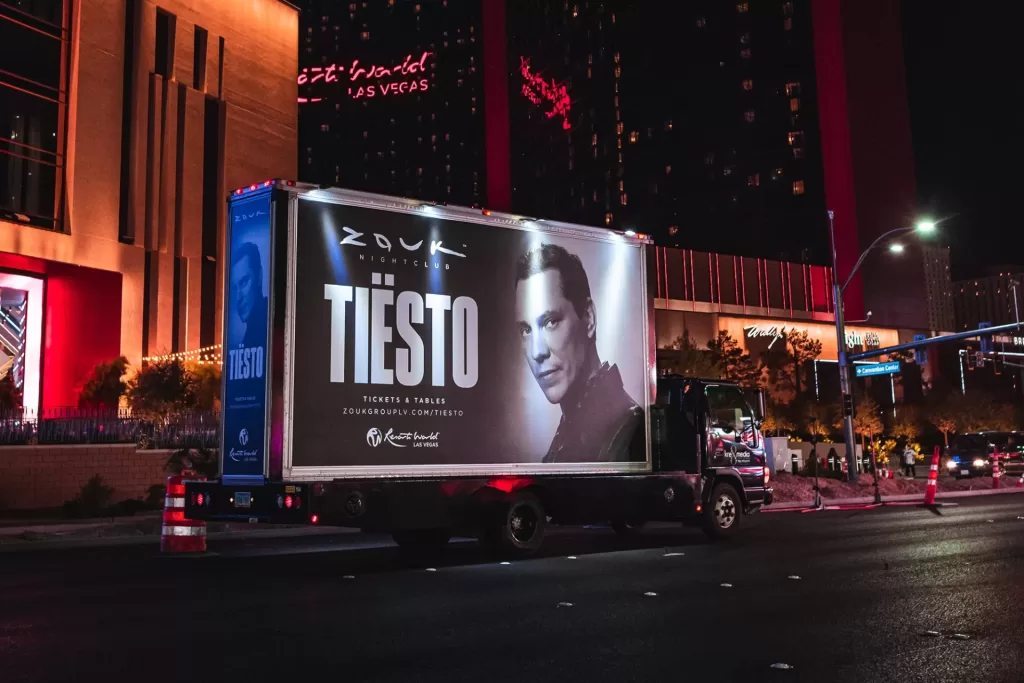 Digital Mobile Billboard Truck