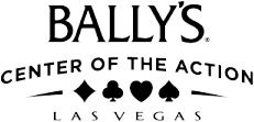Bally’s Las Vegas Bally's Las Vegas logo with tagline and suit symbols