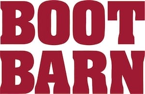 Boot Barn Boot Barn logo in bold red letters