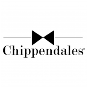 Chippendales Chippendales brand logo in black and white