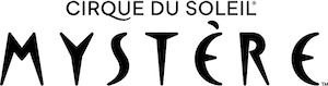 Cirque du Soleil Mystère Cirque du Soleil Mystère logo in black text