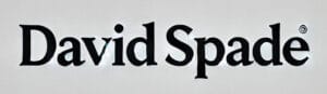 David Spade David Spade logo in black serif font on white