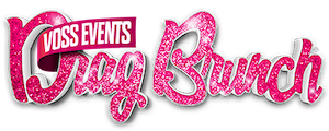 Drag Brunch Voss Events Drag Brunch logo with pink sparkles