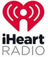 iHeart Radio iHeartRadio logo with red heart and name