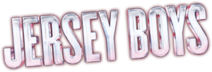 Jersey Boys Logo of the musical Jersey Boys in red