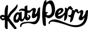 Katy Perry Katy Perry stylized black logo