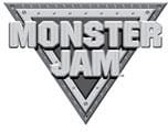 Monster Jam Monster Jam logo in metallic triangle design