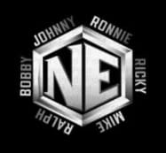 New Edition Logo of New Edition with member names