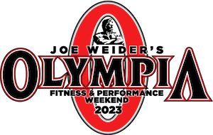 Mr Olympia Olympia beer logo with red and black text