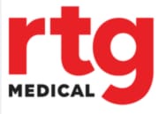 RTG Medical RTG Medical logo in red and white