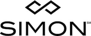 Simon Simon logo in black text and geometric symbol
