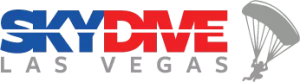 Skydive Las Vegas Skydive Las Vegas logo with parachute icon