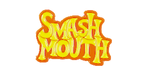 Smash Mouth Smash Mouth logo in bold red and yellow