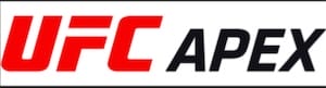 UFC Apex UFC APEX logo in red and white