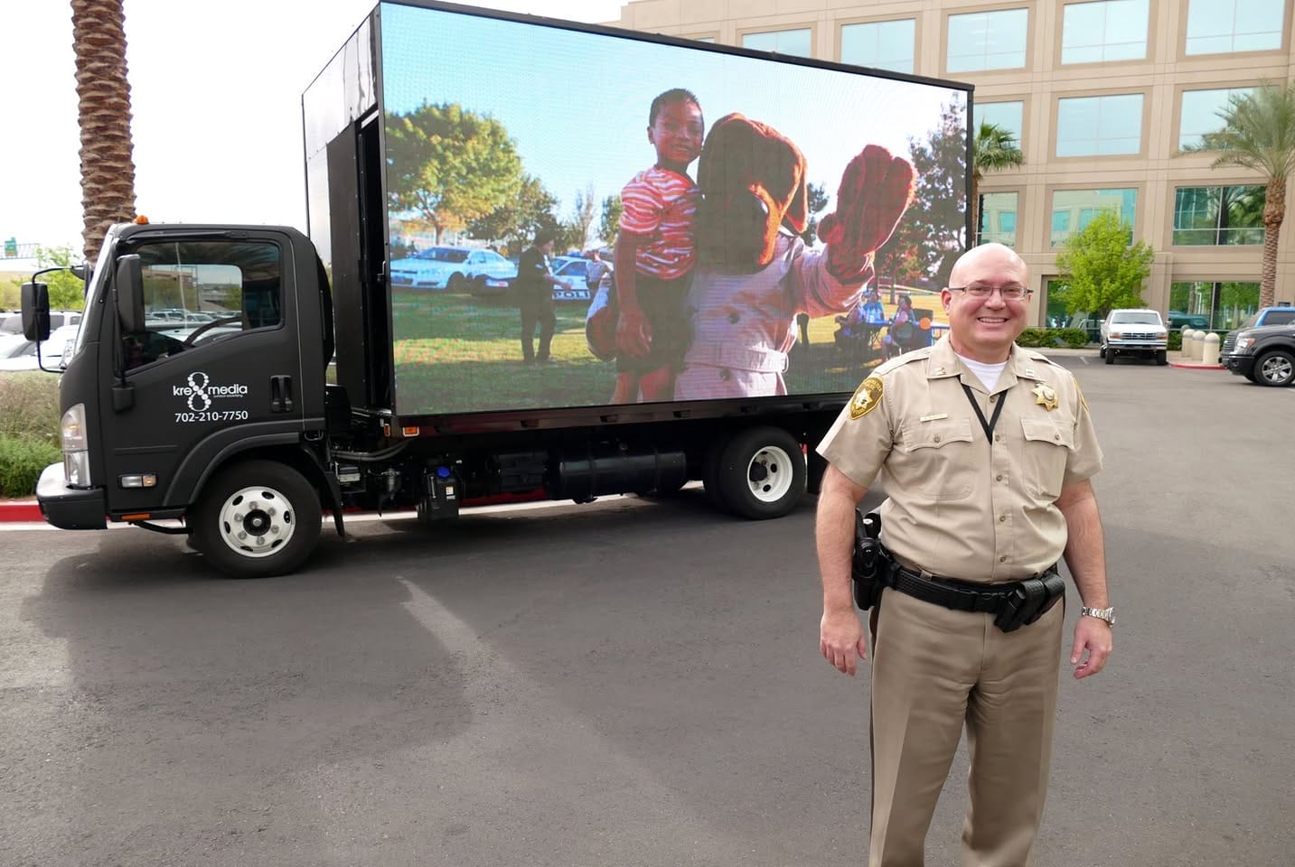 Kre8 Media and LVMPD Use Mobile Digital Billboards for Public Safety Measures in Las Vegas