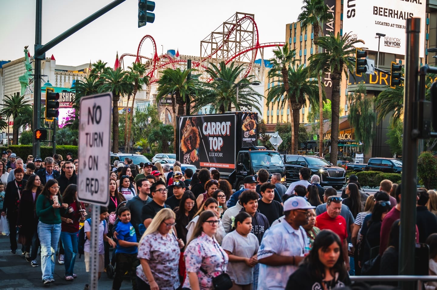 Mobile billboard in las vegas